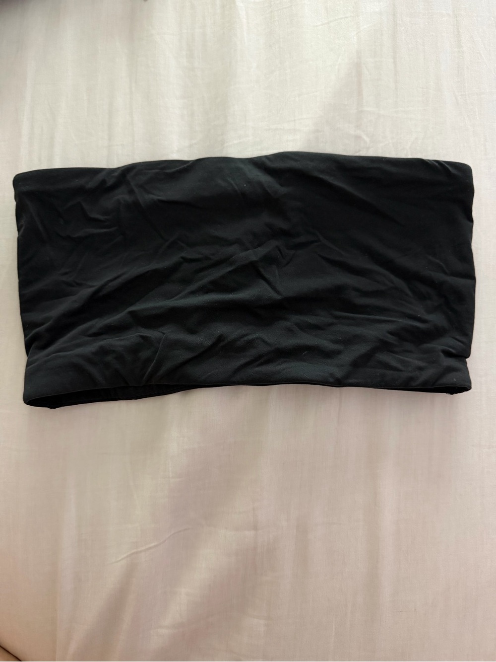 SKIMS Black Strapless Seamless Bandeau